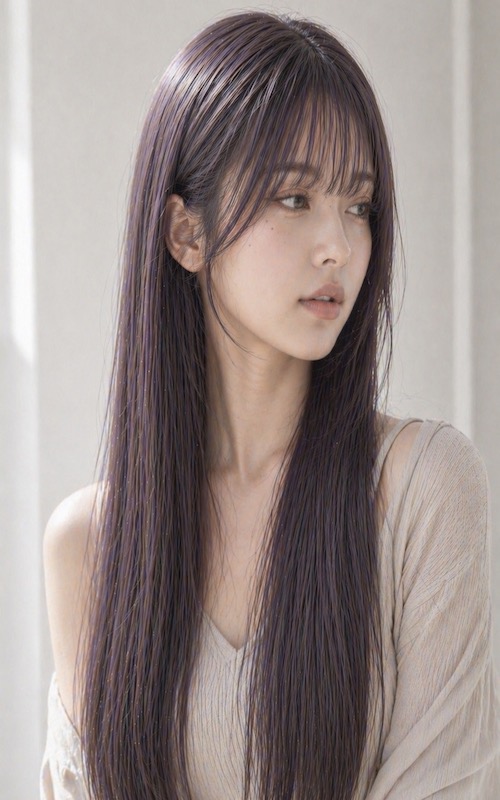 FUJI/AIロング/02/2026 / 銀座五丁目並木通り|美容室・美容院|ヘアサロン|ウェディング|ヘアアレンジ|ヘアセット|LEWIN(ルーウィン)