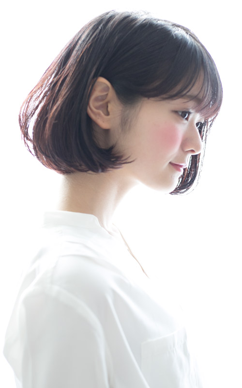 みゆき/AI ボブ01 / 銀座五丁目並木通り|美容室・美容院|ヘアサロン|ウェディング|ヘアアレンジ|ヘアセット|LEWIN(ルーウィン)