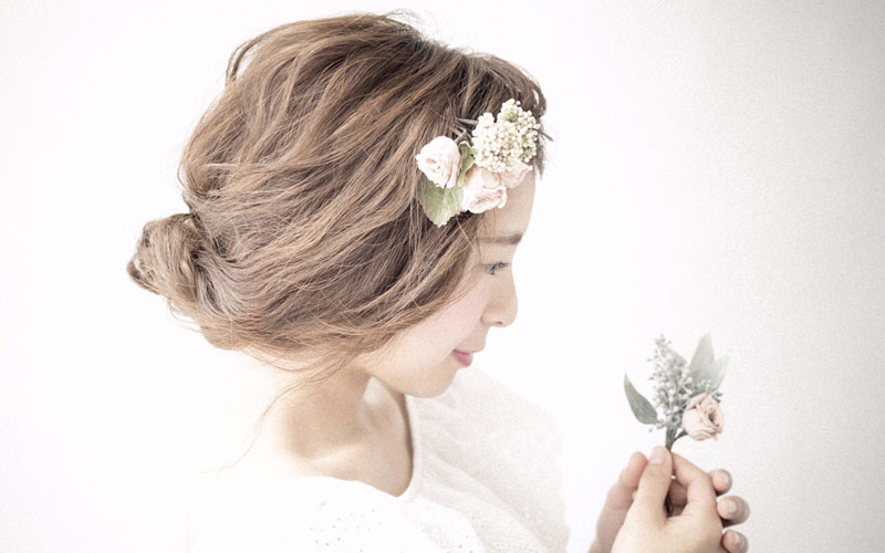 anzu- wedding. / 銀座五丁目並木通り|美容室・美容院|ヘアサロン|ウェディング|ヘアアレンジ|ヘアセット|LEWIN(ルーウィン)